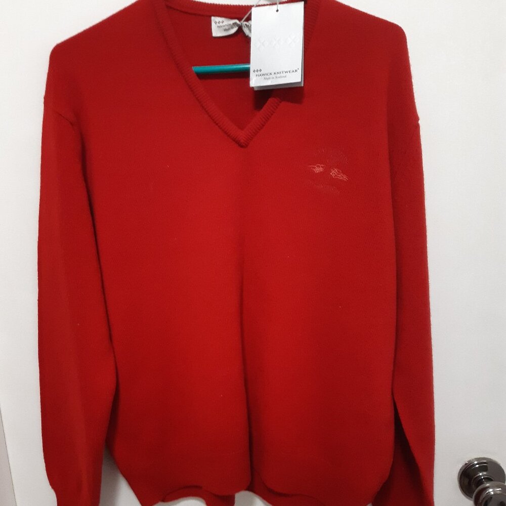 100% Wool Golf Sweater - St. Andrews XL - Unisex
